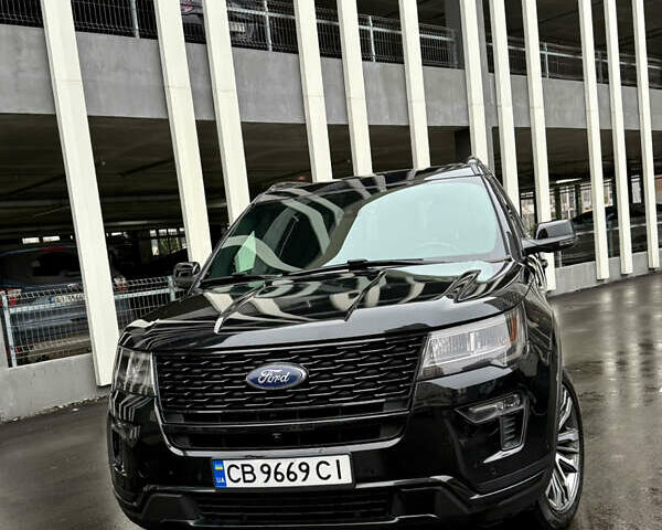 Черный Форд Эксплорер, объемом двигателя 3.5 л и пробегом 233 тыс. км за 23500 $, фото 2 на Automoto.ua