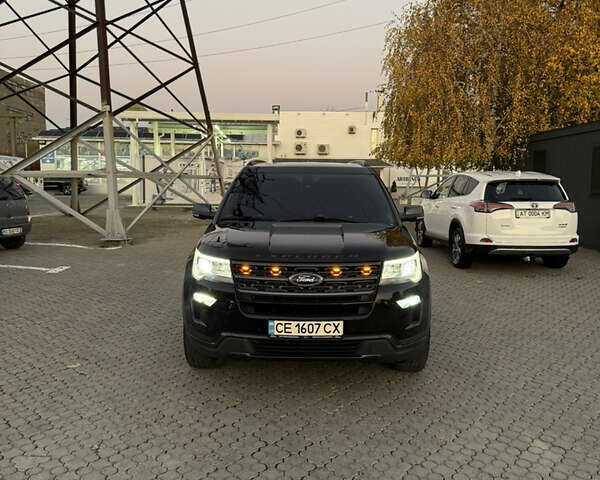 Черный Форд Эксплорер, объемом двигателя 3.5 л и пробегом 104 тыс. км за 22000 $, фото 2 на Automoto.ua