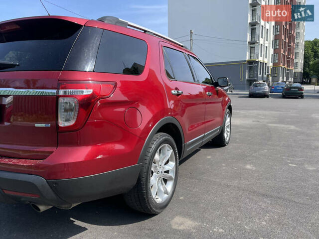 Красный Форд Эксплорер, объемом двигателя 3.5 л и пробегом 284 тыс. км за 14900 $, фото 5 на Automoto.ua