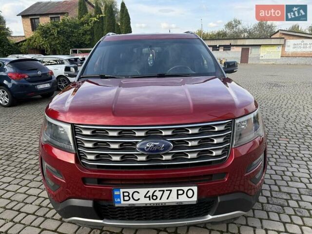 Красный Форд Эксплорер, объемом двигателя 3.5 л и пробегом 149 тыс. км за 15800 $, фото 1 на Automoto.ua