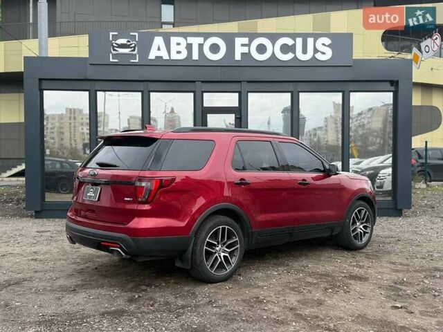 Красный Форд Эксплорер, объемом двигателя 3.5 л и пробегом 143 тыс. км за 17990 $, фото 5 на Automoto.ua