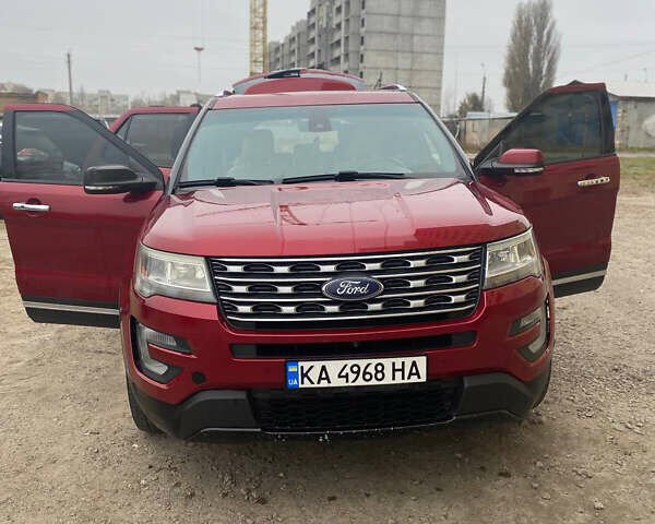 Червоний Форд Експлорер, об'ємом двигуна 3.5 л та пробігом 140 тис. км за 19999 $, фото 1 на Automoto.ua