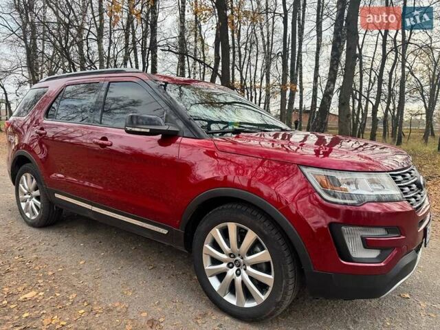 Красный Форд Эксплорер, объемом двигателя 3.5 л и пробегом 136 тыс. км за 19500 $, фото 8 на Automoto.ua