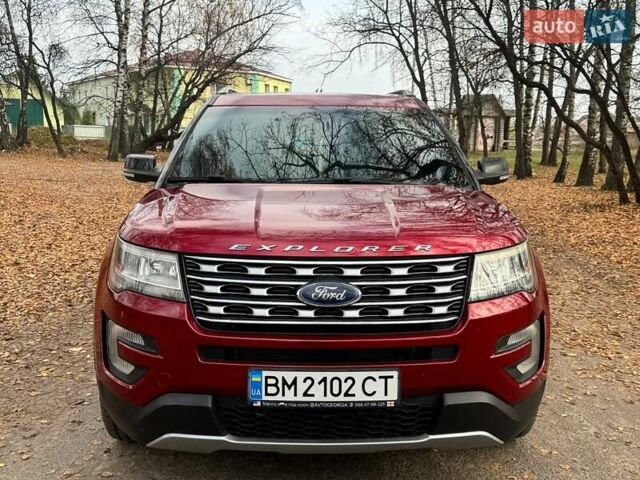 Красный Форд Эксплорер, объемом двигателя 3.5 л и пробегом 136 тыс. км за 19500 $, фото 3 на Automoto.ua
