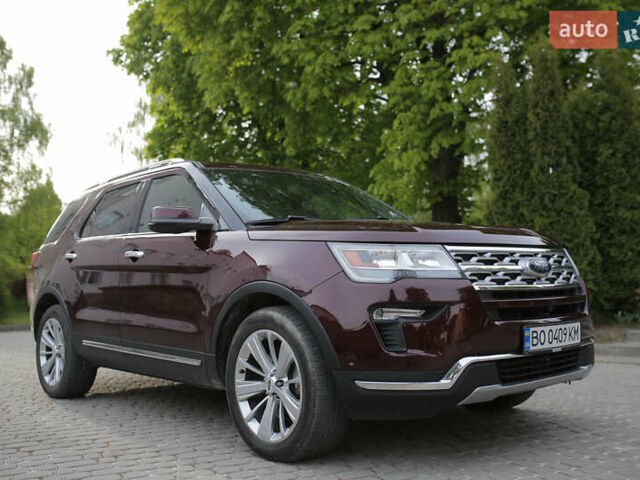Форд Эксплорер 2018 в Кременце на Automoto.ua Красный Форд Эксплорер, объемом двигателя 3.5 л и пробегом 119 тыс. км за 26800 $, фото 7 на Automoto.ua