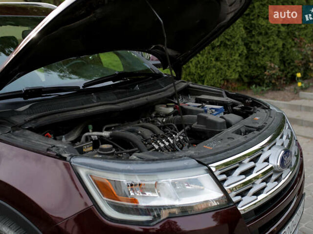 Форд Эксплорер 2018 в Кременце на Automoto.ua Красный Форд Эксплорер, объемом двигателя 3.5 л и пробегом 119 тыс. км за 26800 $, фото 35 на Automoto.ua