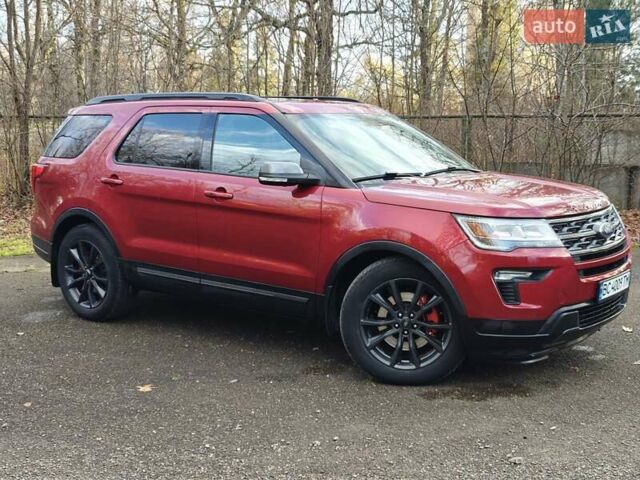 Красный Форд Эксплорер, объемом двигателя 3.5 л и пробегом 168 тыс. км за 20900 $, фото 12 на Automoto.ua