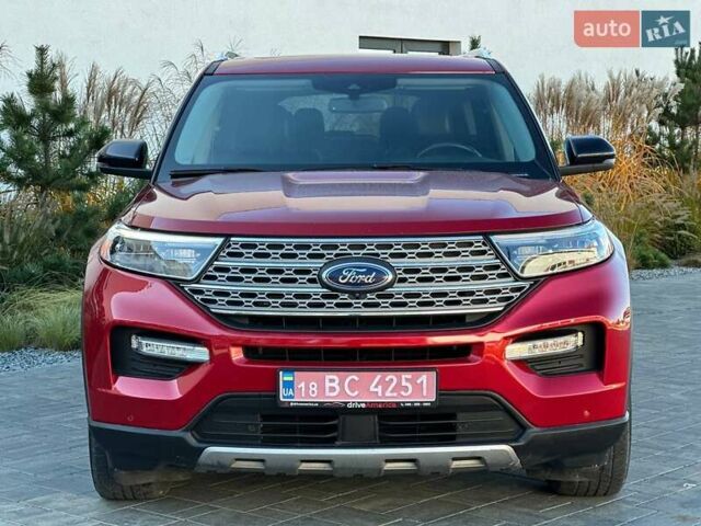 Форд Експлорер 2021 у Луцьку на Automoto.ua Червоний Форд Експлорер, об'ємом двигуна 2.26 л та пробігом 158 тис. км за 24000 $, фото 2 на Automoto.ua