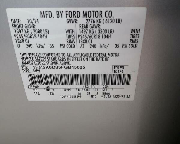 Серый Форд Эксплорер, объемом двигателя 3.5 л и пробегом 199 тыс. км за 17000 $, фото 18 на Automoto.ua