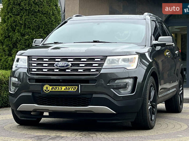 Форд Эксплорер 2017 в Львове на Automoto.ua Серый Форд Эксплорер, объемом двигателя 3.5 л и пробегом 167 тыс. км за 20300 $, фото 2 на Automoto.ua