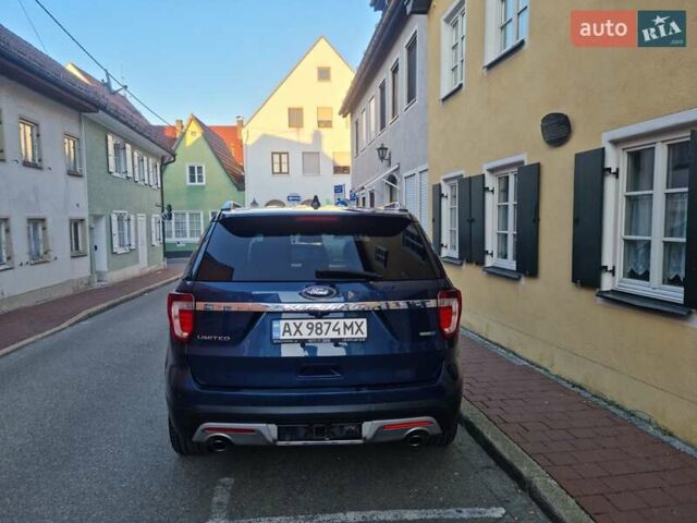 Синий Форд Эксплорер, объемом двигателя 3.5 л и пробегом 158 тыс. км за 18000 $, фото 5 на Automoto.ua