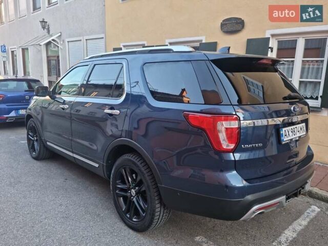 Синий Форд Эксплорер, объемом двигателя 3.5 л и пробегом 158 тыс. км за 18000 $, фото 4 на Automoto.ua