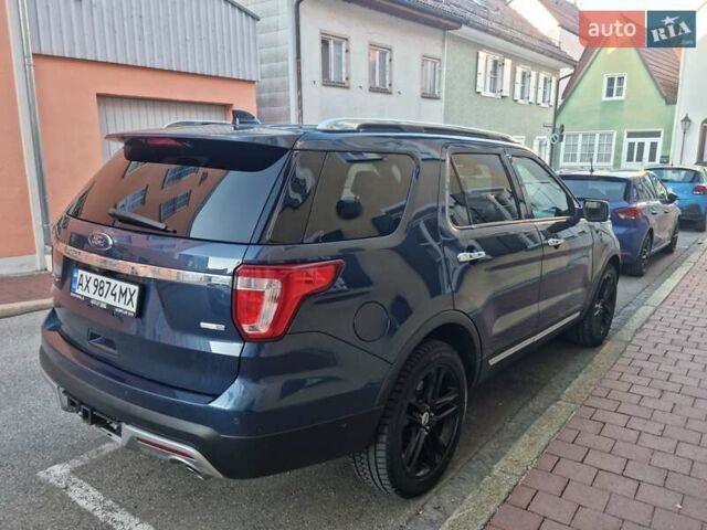 Синий Форд Эксплорер, объемом двигателя 3.5 л и пробегом 158 тыс. км за 18000 $, фото 6 на Automoto.ua