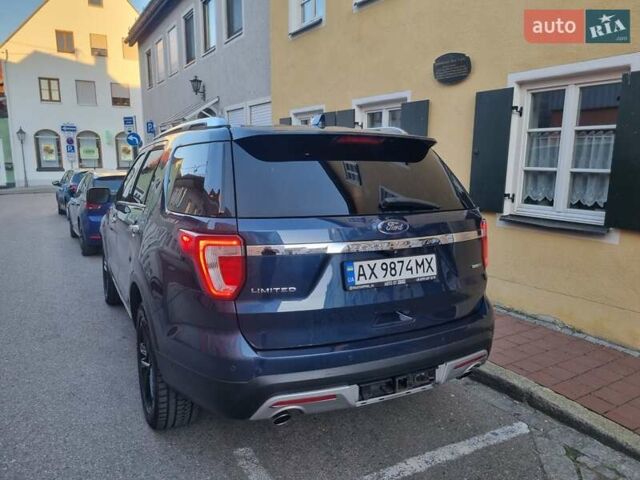 Синий Форд Эксплорер, объемом двигателя 3.5 л и пробегом 158 тыс. км за 18000 $, фото 23 на Automoto.ua