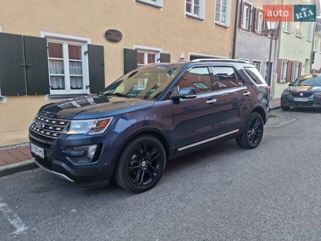 Синий Форд Эксплорер, объемом двигателя 3.5 л и пробегом 158 тыс. км за 18000 $, фото 3 на Automoto.ua