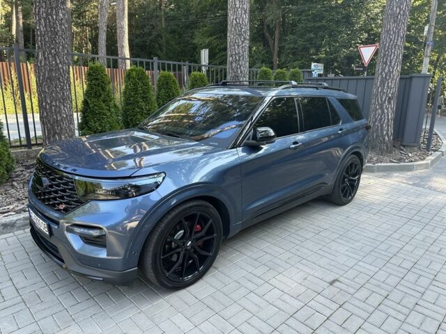 Синий Форд Эксплорер, объемом двигателя 3 л и пробегом 91 тыс. км за 42000 $, фото 2 на Automoto.ua