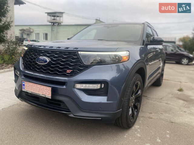 Синій Форд Експлорер, об'ємом двигуна 3 л та пробігом 46 тис. км за 35000 $, фото 1 на Automoto.ua