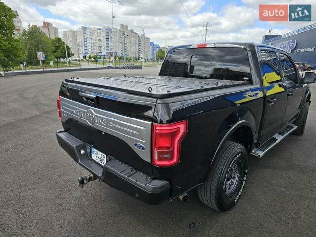 Чорний Форд Ф-150, об'ємом двигуна 4.95 л та пробігом 110 тис. км за 34500 $, фото 3 на Automoto.ua