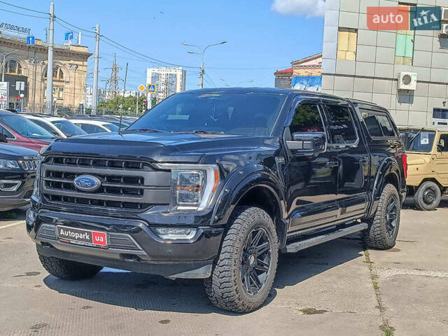Форд Ф-150 2022 в Харькове на Automoto.ua Черный Форд Ф-150, объемом двигателя 2.7 л и пробегом 23 тыс. км за 54380 $, фото 2 на Automoto.ua