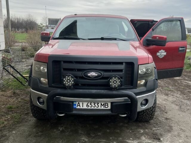 Красный Форд Ф-150, объемом двигателя 5.4 л и пробегом 97 тыс. км за 18000 $, фото 2 на Automoto.ua