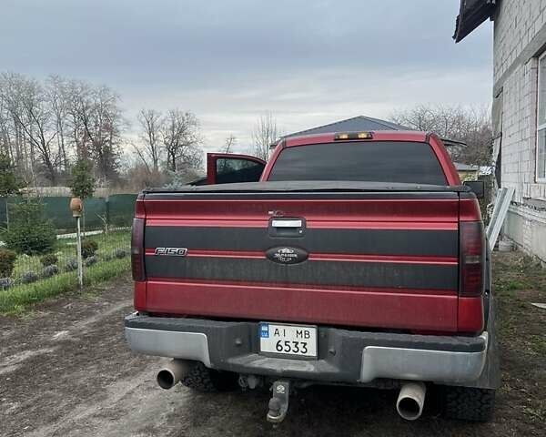 Красный Форд Ф-150, объемом двигателя 5.4 л и пробегом 97 тыс. км за 18000 $, фото 10 на Automoto.ua