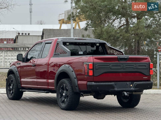 Красный Форд Ф-150, объемом двигателя 5 л и пробегом 167 тыс. км за 25900 $, фото 6 на Automoto.ua