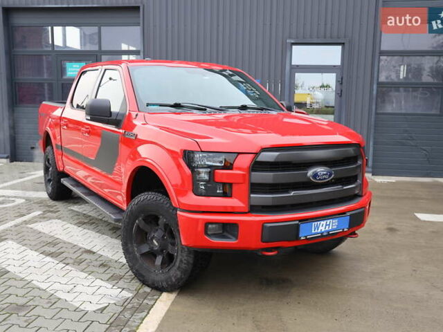 Красный Форд Ф-150, объемом двигателя 2.7 л и пробегом 157 тыс. км за 26000 $, фото 3 на Automoto.ua