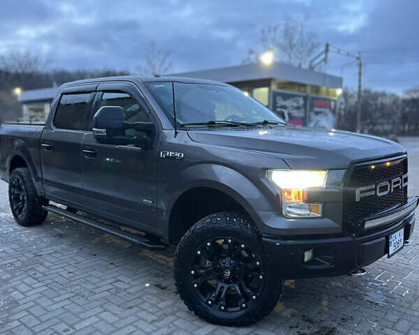 Серый Форд Ф-150, объемом двигателя 3.5 л и пробегом 220 тыс. км за 22600 $, фото 1 на Automoto.ua