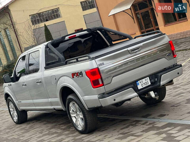 Форд Ф-150 2018 у Береговом на Automoto.ua Сірий Форд Ф-150, об'ємом двигуна 2.99 л та пробігом 79 тис. км за 37000 $, фото 3 на Automoto.ua