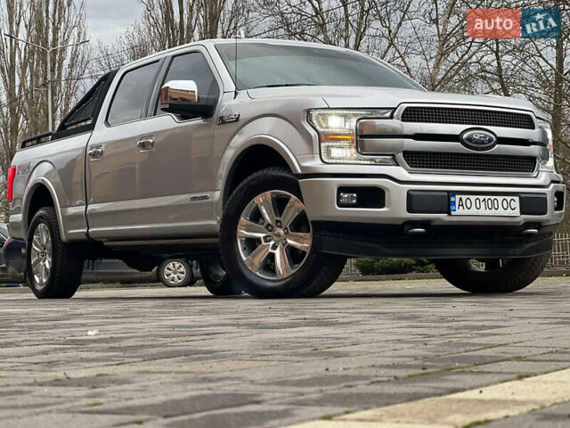 Форд Ф-150 2018 у Береговом на Automoto.ua Сірий Форд Ф-150, об'ємом двигуна 2.99 л та пробігом 79 тис. км за 37000 $, фото 9 на Automoto.ua