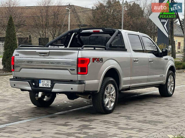 Форд Ф-150 2018 у Береговом на Automoto.ua Сірий Форд Ф-150, об'ємом двигуна 2.99 л та пробігом 79 тис. км за 37000 $, фото 5 на Automoto.ua