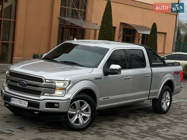 Форд Ф-150 2018 у Береговом на Automoto.ua Сірий Форд Ф-150, об'ємом двигуна 2.99 л та пробігом 79 тис. км за 37000 $, фото 16 на Automoto.ua