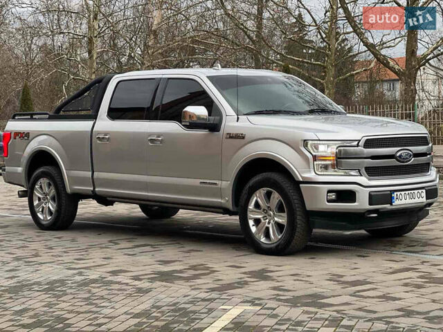 Форд Ф-150 2018 у Береговом на Automoto.ua Сірий Форд Ф-150, об'ємом двигуна 2.99 л та пробігом 79 тис. км за 37000 $, фото 7 на Automoto.ua
