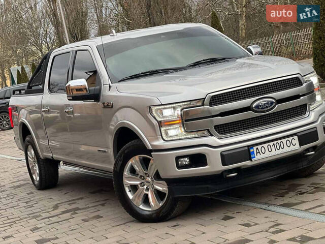 Форд Ф-150 2018 у Береговом на Automoto.ua Сірий Форд Ф-150, об'ємом двигуна 2.99 л та пробігом 79 тис. км за 37000 $, фото 8 на Automoto.ua