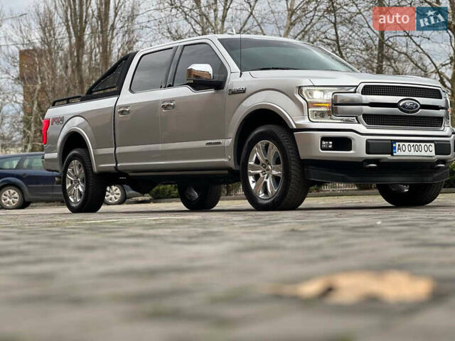 Форд Ф-150 2018 у Береговом на Automoto.ua Сірий Форд Ф-150, об'ємом двигуна 2.99 л та пробігом 79 тис. км за 37000 $, фото 6 на Automoto.ua