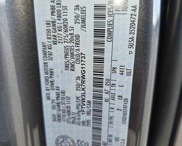 Серый Форд Ф-150, объемом двигателя 0 л и пробегом 9 тыс. км за 42000 $, фото 27 на Automoto.ua