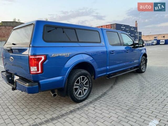 Форд Ф-150 2015 в Тернополе на Automoto.ua Синий Форд Ф-150, объемом двигателя 3.5 л и пробегом 165 тыс. км за 29500 $, фото 20 на Automoto.ua