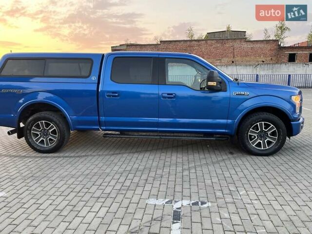 Форд Ф-150 2015 в Тернополе на Automoto.ua Синий Форд Ф-150, объемом двигателя 3.5 л и пробегом 165 тыс. км за 29500 $, фото 21 на Automoto.ua