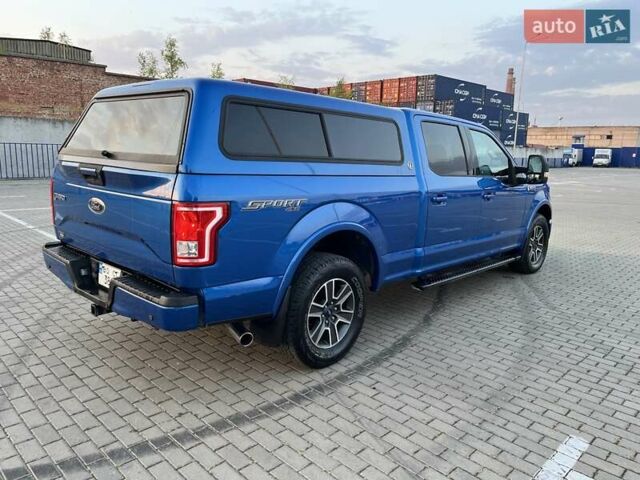 Форд Ф-150 2015 в Тернополе на Automoto.ua Синий Форд Ф-150, объемом двигателя 3.5 л и пробегом 165 тыс. км за 29500 $, фото 24 на Automoto.ua