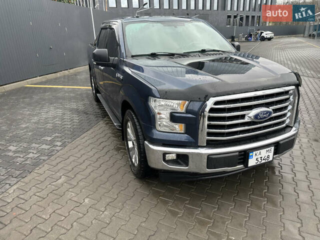 Синий Форд Ф-150, объемом двигателя 4.95 л и пробегом 222 тыс. км за 23500 $, фото 1 на Automoto.ua
