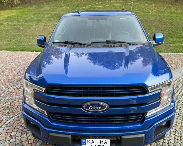 Синий Форд Ф-150, объемом двигателя 5 л и пробегом 90 тыс. км за 35500 $, фото 2 на Automoto.ua