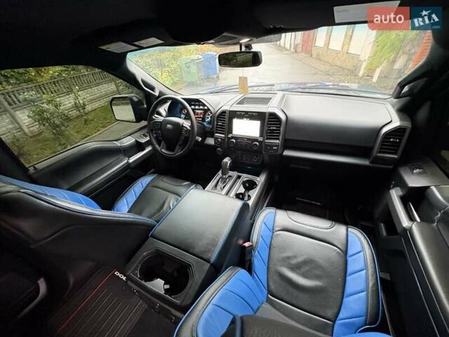 Форд Ф-150 2018 у Києві на Automoto.ua Синій Форд Ф-150, об'ємом двигуна 5 л та пробігом 47 тис. км за 38900 $, фото 11 на Automoto.ua