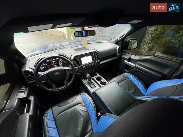 Форд Ф-150 2018 у Києві на Automoto.ua Синій Форд Ф-150, об'ємом двигуна 5 л та пробігом 47 тис. км за 38900 $, фото 10 на Automoto.ua