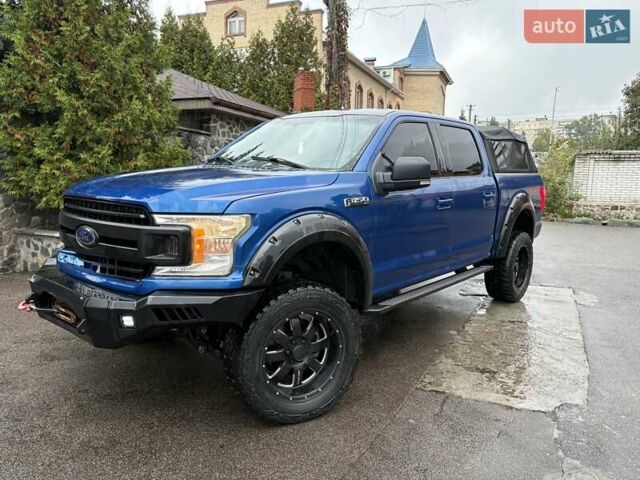Форд Ф-150 2018 у Києві на Automoto.ua Синій Форд Ф-150, об'ємом двигуна 5 л та пробігом 47 тис. км за 38900 $, фото 1 на Automoto.ua