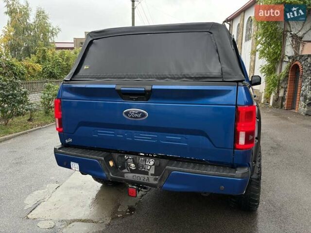 Форд Ф-150 2018 у Києві на Automoto.ua Синій Форд Ф-150, об'ємом двигуна 5 л та пробігом 47 тис. км за 38900 $, фото 4 на Automoto.ua