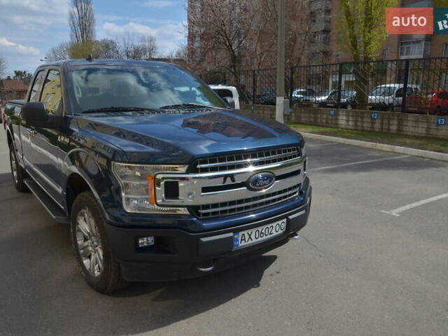 Форд Ф-150 2020 у Харкові на Automoto.ua Синій Форд Ф-150, об'ємом двигуна 5.04 л та пробігом 15 тис. км за 34500 $, фото 2 на Automoto.ua