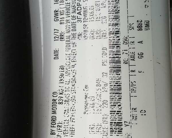 Білий Форд Фієста, об'ємом двигуна 1.6 л та пробігом 102 тис. км за 8600 $, фото 4 на Automoto.ua