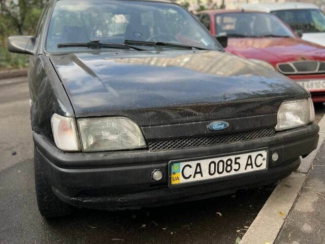 Черный Форд Фиеста, объемом двигателя 1.3 л и пробегом 854 тыс. км за 750 $, фото 7 на Automoto.ua