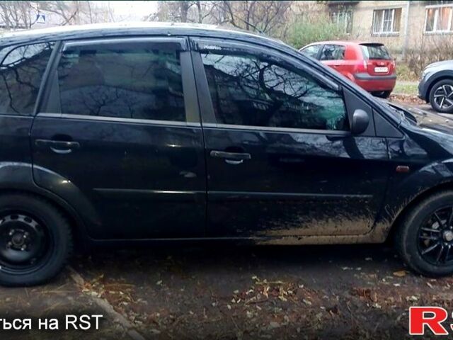 Черный Форд Фиеста, объемом двигателя 1.2 л и пробегом 288 тыс. км за 3500 $, фото 1 на Automoto.ua