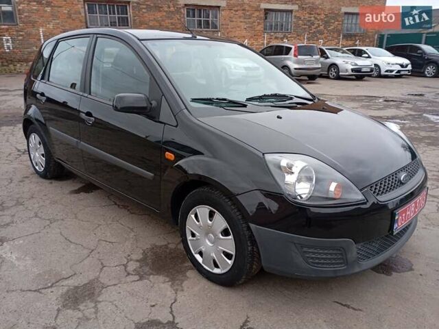 Черный Форд Фиеста, объемом двигателя 1.3 л и пробегом 217 тыс. км за 4150 $, фото 1 на Automoto.ua